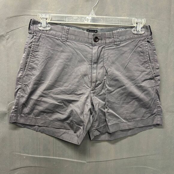 J.Crew Varick Shorts Men's Size W30 / Inseam 5in Gray Stretch Slash Pockets - Picture 1 of 7
